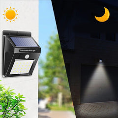 Aplica solara 30 led-uri senzor miscare unghi 120 grade protectie ip64