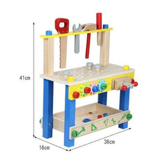 Atelier cu Banc de Lucru pentru Copii 40 piese din lemn Procart