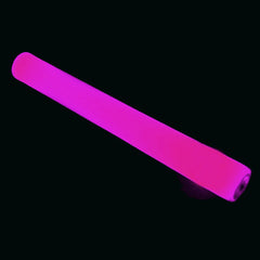 Bagheta foam stick cu led pentru petreceri 47 cm culoare roz