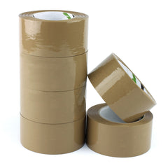 Banda adeziva baza solvent rola 48mm x 132m scotch maro ambalare set 6 role