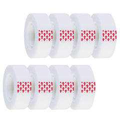 Banda adeziva tip scotch set 8 role opace 18 mm x 25