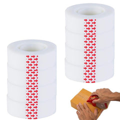 Banda adeziva tip scotch set 8 role opace 18 mm x 25