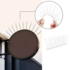 Banda Tepi Anti Pasari cu 4 randuri lungime 50 cm Metal Procart