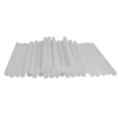 Batoane silicon pentru pistol de lipit 11 mm - 300 mm set 36 bucati alb