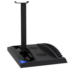 Baza de incarcare si racire PS5 6in1 pentru Sony Playstation 5 suport jocuri si casti