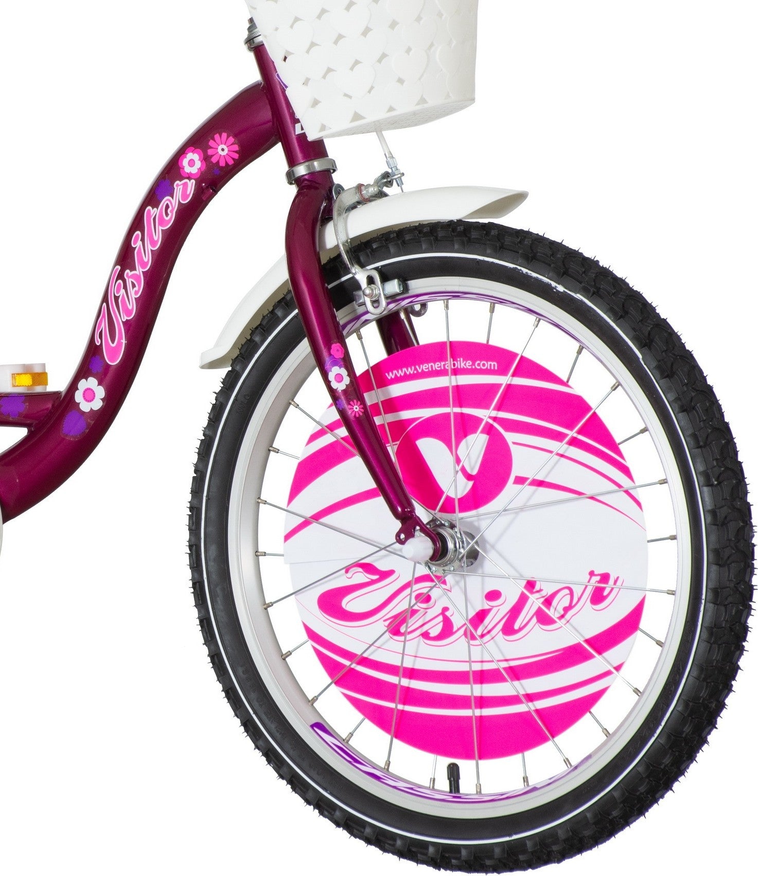 Bicicleta 20 inch cadru otel frana v-brake scaun de papusi cu centuri cos visitor liloo