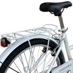 Bicicleta dama roti 24 inch portbagaj cos cumparaturi frane v-brake 6 viteze