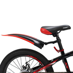 Bicicleta mountain bike roti 20 inch 7 viteze schimbator shimano frane pe disc rosu phoeni-