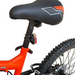 Bicicleta MTB 20 inch cadru otel suspensii frane V-Brake 6 viteze portocaliu