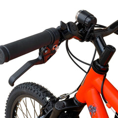 Bicicleta MTB 20 inch cadru otel suspensii frane V-Brake 6 viteze portocaliu