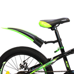 Bicicleta mtb roti 20 inch 7 viteze schimbator shimano jante aluminiu verde