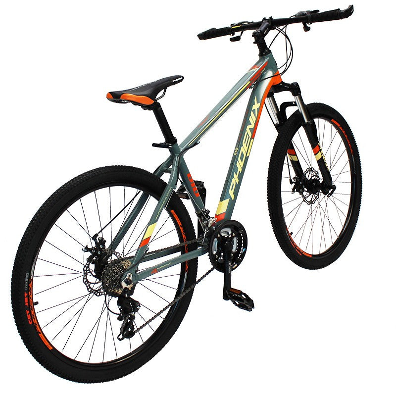 Bicicleta mtb roti 27.5 inch 24 viteze schimbator shimano frane pe disc cadru aluminiu phoeni-