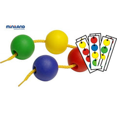 Bile de insirat 2.5 cm Miniland