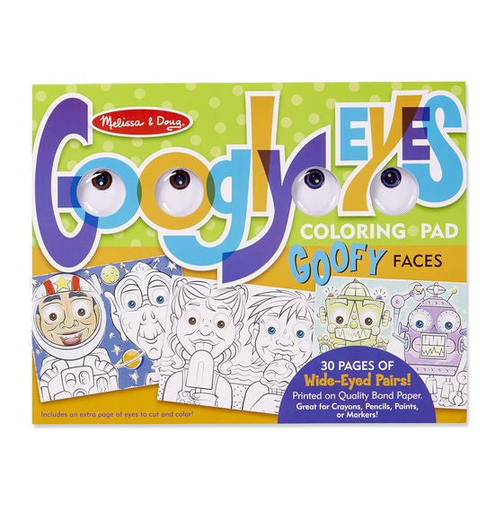 Bloc cu desene de colorat Mutrite Caraghioase Melissa and Doug