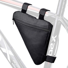 Borseta bicicleta triunghiulara 1 compartiment inchidere fermoar material impermeabil