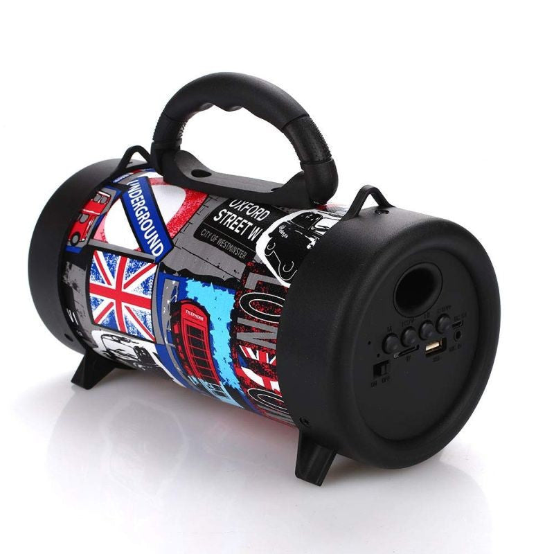 Boxa bluetooth copii 5w microfon slot usb tf radio fm forma gentuta