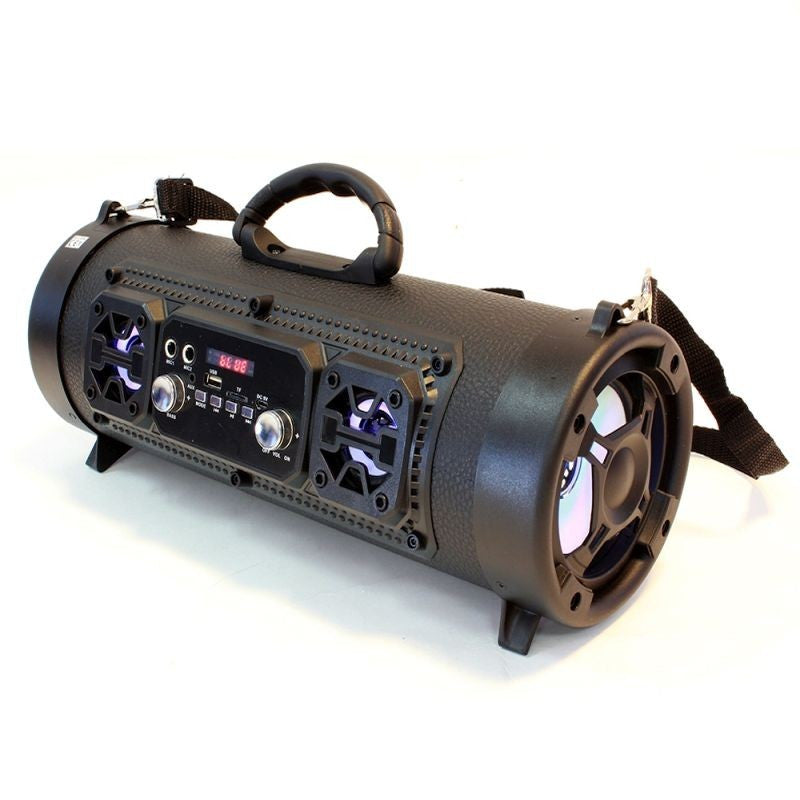 Boxa bluetooth portabila surround 16w jack 3.5 mm fm usb tf led tip geanta