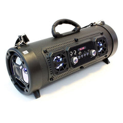 Boxa bluetooth portabila surround 16w jack 3.5 mm fm usb tf led tip geanta