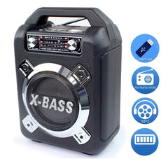 Boxa portabila bluetooth reincarcabila microusb mp3 slot tf radio fmamsw