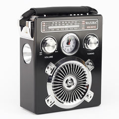 Boxa portabila cu MP3, Radio, Ceas, Lanterna si slot TF, SD, USB Waxiba