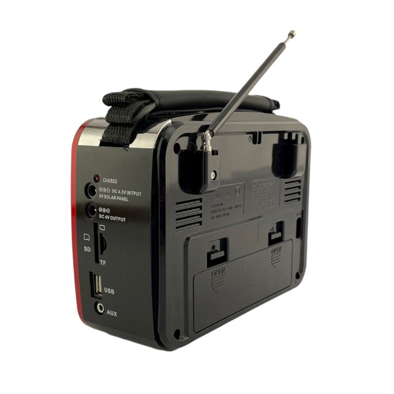 Boxa Radio portabil Bluetooth Retro reincarcabil Usb slot tf aux Mp3 lanterna
