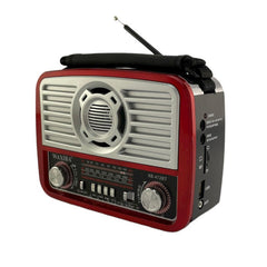 Boxa Radio portabil Bluetooth Retro reincarcabil Usb slot tf aux Mp3 lanterna