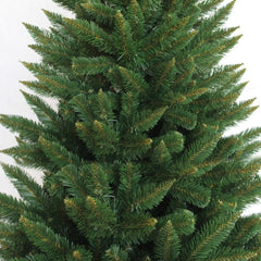 Brad de Craciun artificial Molid 220 cm cetina verde inchis varfuri ascutite suport cadou