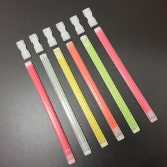 Bratara luminoasa tripla glow sticks 1.5 cm diverse culori culoare roz