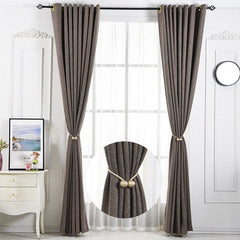 Bratara magnetica de prindere perdele si draperii set 2 bucati argintiu