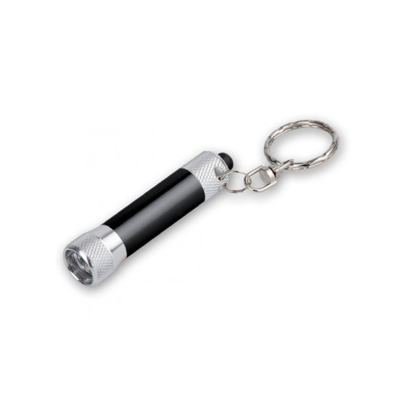 Breloc cu lumina uv 3 led-uri mini lanterna 365 nm negru