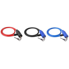 Cablu Antifurt Bicicleta inchidere cheie lungime 66 cm invelis Silicon