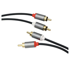 Cablu audio 4 mufe 2 mufe rca la 2 mufe rca lungime 1 m