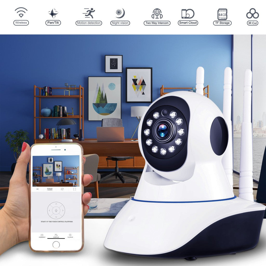 Camera Supraveghere pentru Bebelusi IP Wireless Rotativa Monitor