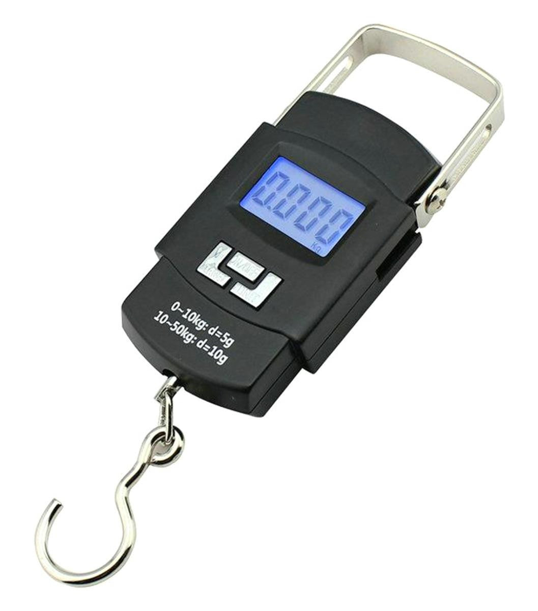 Cantar Digital de Mana capacitate 50 kg 4 unitati oprire automata negru