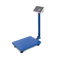 Cantar electronic industrial maxim 150 kg display led otel albastru