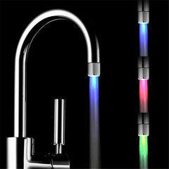 Cap de Robinet cu Led Termosensibil cilindric adaptor 6.5 cm