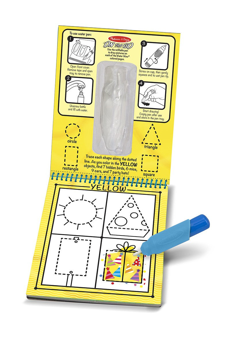 Carnet Apa magica Forme si culori - Melissa and Doug