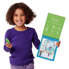 Carnet de colorat Apa magica colectia Sa Exploram Natura Anotimpurile