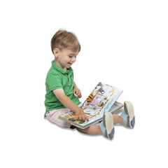 Carticica copii Caravana Safari - Poke-a-Dot Melissa & Doug