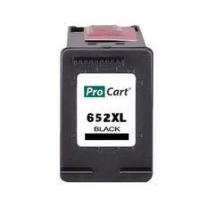 Cartus compatibil hp 652xl black de capacitate mare procart
