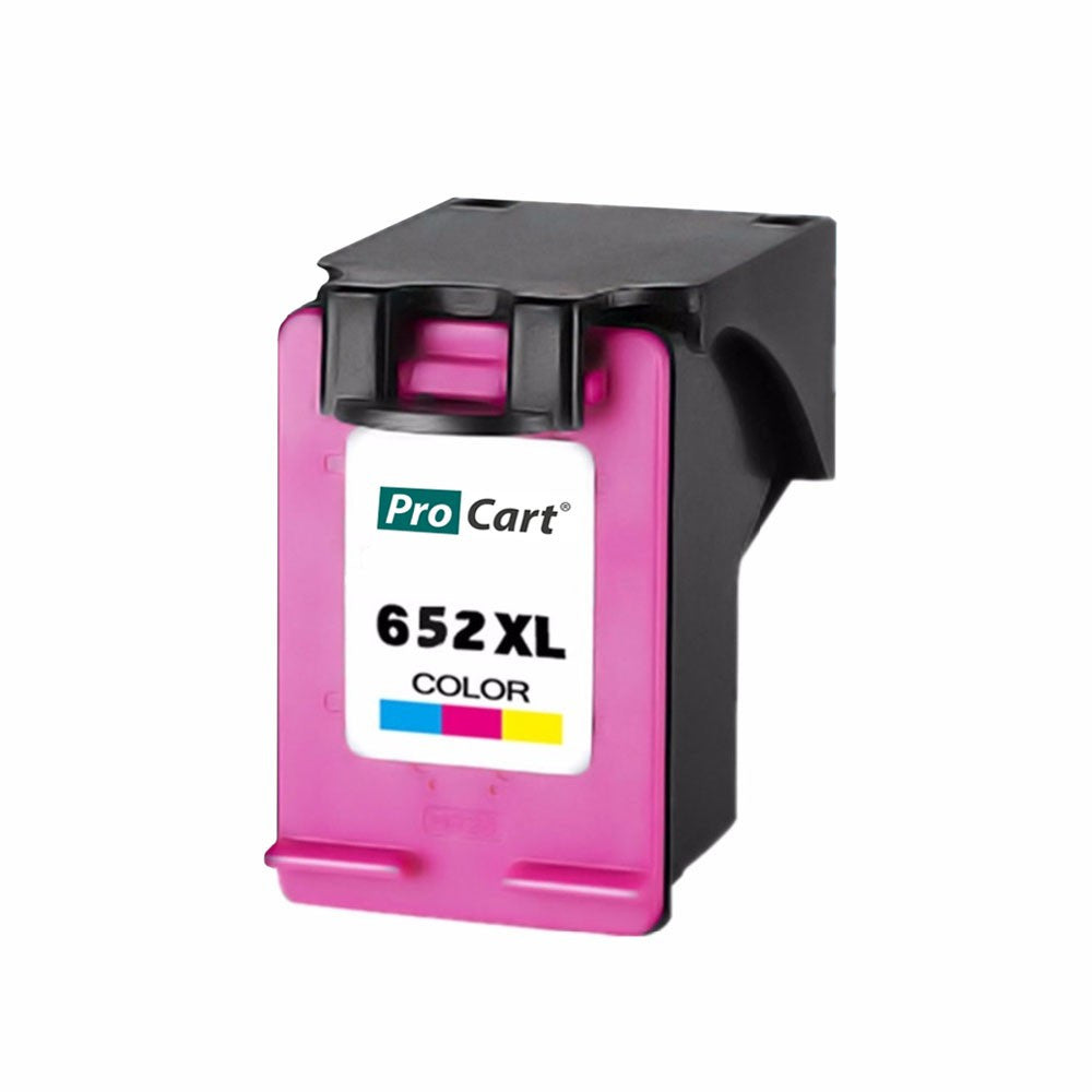 Cartus compatibil hp 652xl tricolor de capacitate mare procart