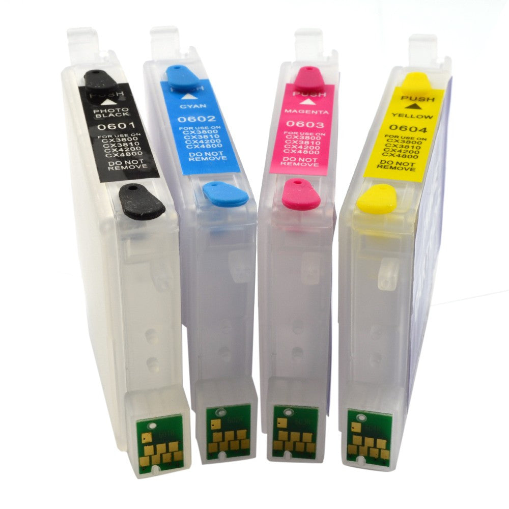 Cartuse reincarcabile t0601 t0602 t0603 t0604 pentru epson