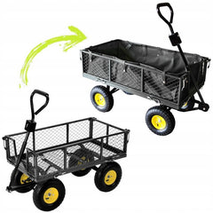 Carucior de gradina maxim 500 kg husa detasabila structura metal