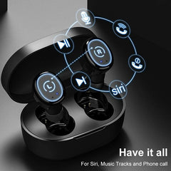 Casti bluetooth Wireless earbuds control Touch microfon Android Ios