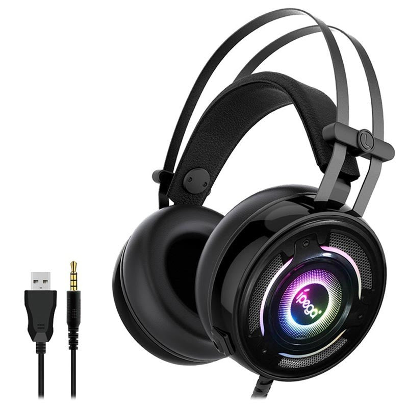 Casti Gaming Surround Potentiometru Microfon si lumina Led