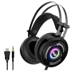 Casti Gaming Surround Potentiometru Microfon si lumina Led