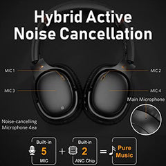 Casti Wireless Bluetooth on Ear 5 microfoane Tehnologie anulare zgomot