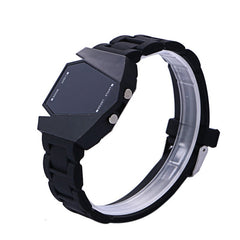 Ceas Barbatesc Aport Digital Led Airplan silicon negru
