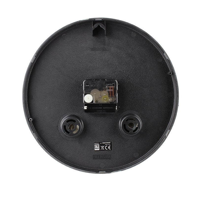 Ceas de perete afisaj Analog Termometru Higrometru 25 cm Esperanza Lyon