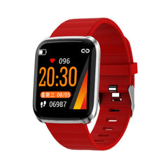 Ceas inteligent Smartwatch rezistent la apa ID116 Pro - Rosu